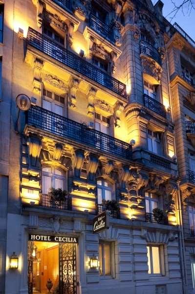 Cecilia Arc De Triomphe Hotel Paris Exterior foto
